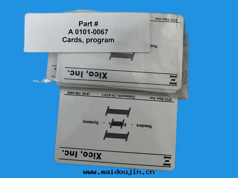 MATRIX Program Card (0101-0067)